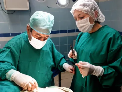 Fotografía de trayectoria del Dr. Julio Morón 8