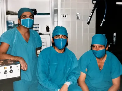 Fotografía de trayectoria del Dr. Julio Morón 10